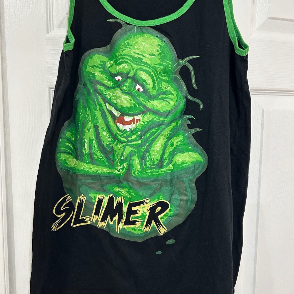 Mjc international group ghostbuster tank top size medium in black.